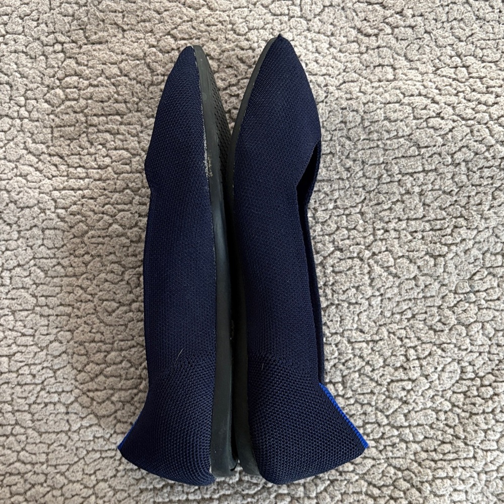 Rothy's The Point Women's Navy and Blue Flats - Picture 6 of 8